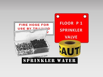 Signs for Sprinkler, Miscellaneous